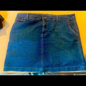 Sonoma denim skort